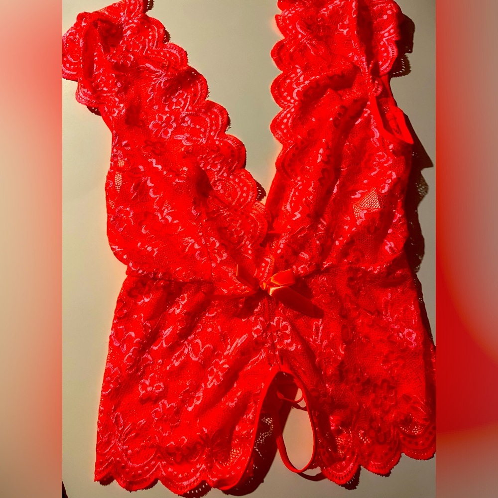Peach lingerie jumper
